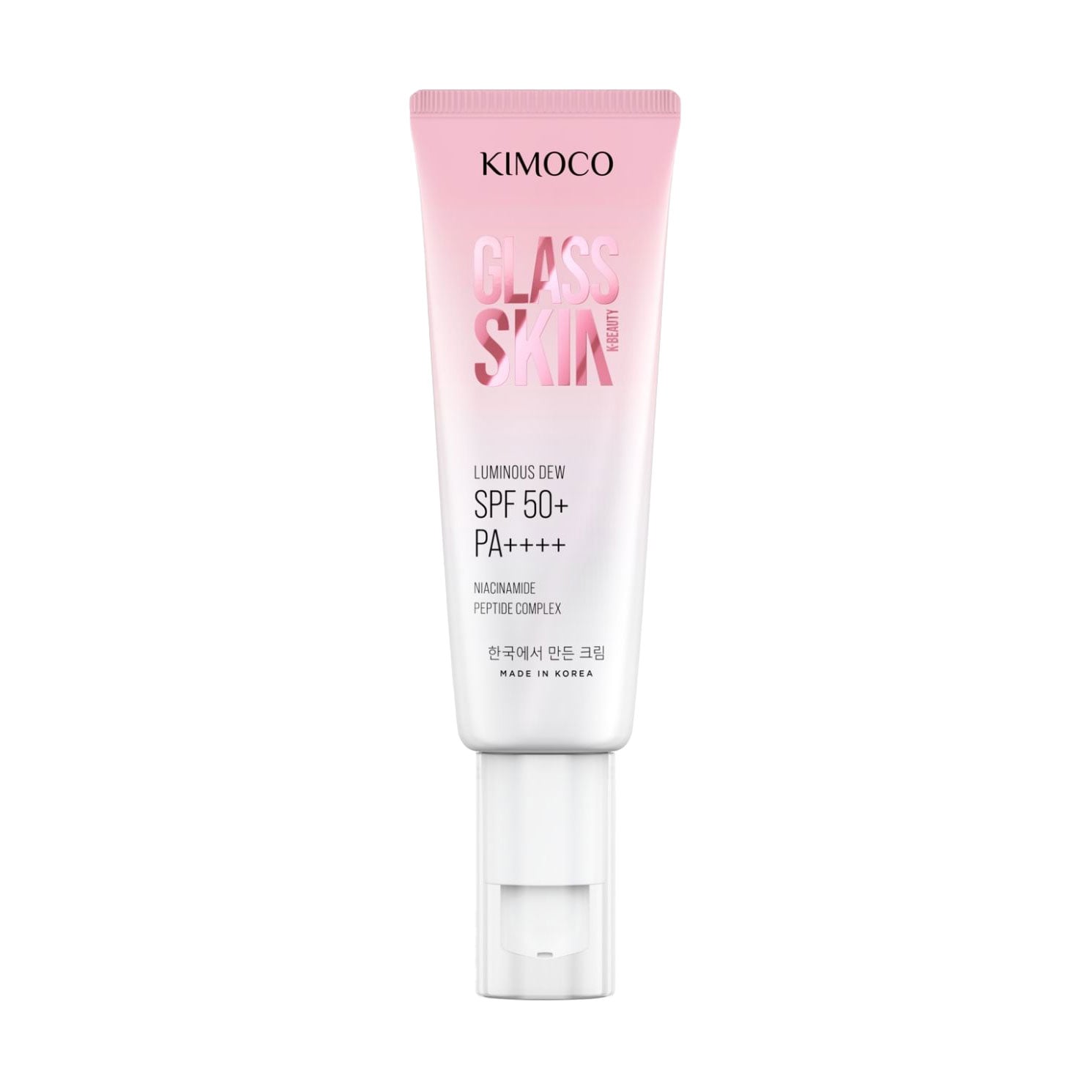 Сонцезахисний крем для обличчя Kimoco Beauty Glass Skin Luminous Dew, SPF 50+ PA++++, 50 мл